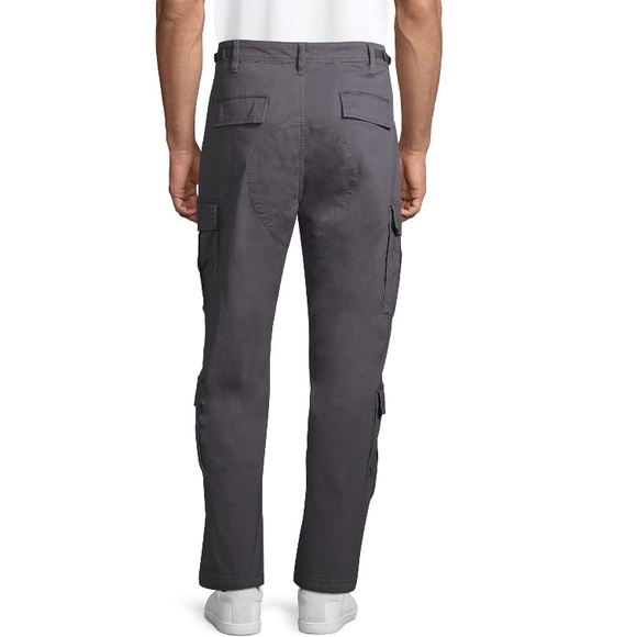 No Boundaries Cargo Pant. Color Gray - Picture 2 of 6
